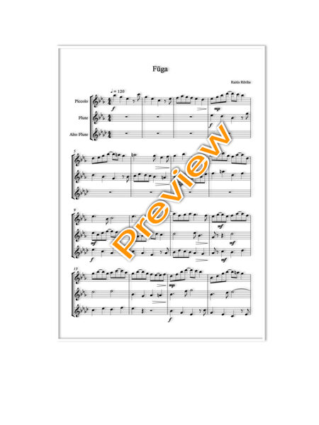 Fūga (Flautu trio)